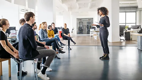 Getty If workers excel at their jobs, managers are often keen to promote them - even if it's not what they really want (Credit: Getty)