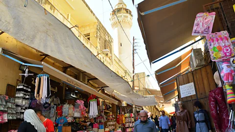 Marta Vidal Hammam street is a busy alleyway full of shops and is named after old Turkish baths (Credit: Marta Vidal)