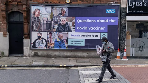 Alamy One way to tackle misinformation is to simply present some useful facts, such as how the Covid-19 vaccine trials were carried out (Credit: Alamy)