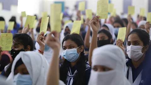 Getty Images It's easier to nudge people towards vaccination if they're already on the fence (Credit: Getty Images)