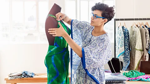 Getty Images Many workers are hopping into self-employment rather than working for other bosses again (Credit: Getty Images)