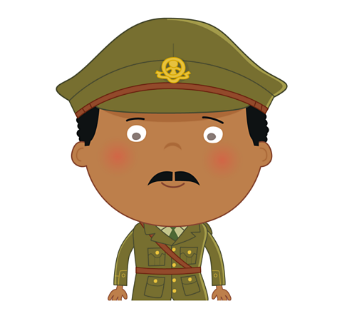 Walter Tull in his soldier's uniform.