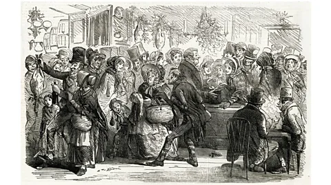 Alamy The Victorians pioneered "Goose Clubs". If you paid sixpence every week for 10-12 weeks, you'd be given a goose and a bottle of spirit on Christmas eve (Credit: Alamy)