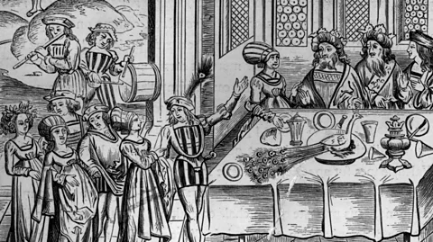 Getty Images Like turkeys, peacocks were prized in the Middle Ages as exotic status symbols (Credit: Getty Images)