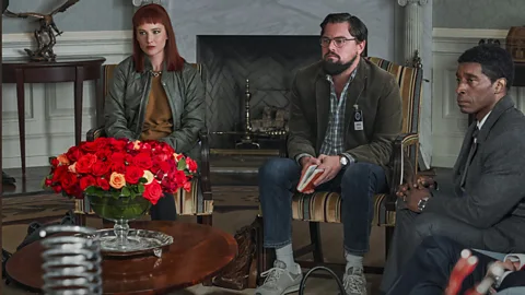 Netflix Adam McKay's new film Don't Look Up is an example of "impact fiction", which is enjoying a major revival (Credit: Netflix)