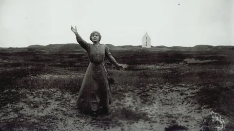 Nordisk Films Danish director August Blom made the first attempt to put a NEO collision on screen in his 1916 movie The End of the World (Credit: Nordisk Films)