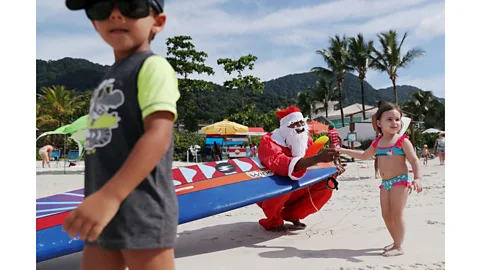 Reuters/Alamy Christmas in Brazil is filled with family festivities but flooding and wildfires have increasingly disrupting those