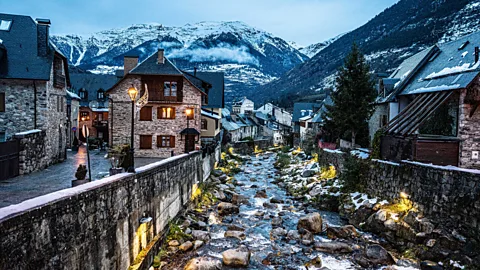 Richard Collett Vielha, Val d'Aran's capital, is built along the Garona River, which flows into the Atlantic Ocean (Credit: Richard Collett)