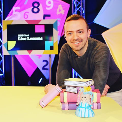 A photograph of Ryan Smith, a teacher and Live Lessons presenter.