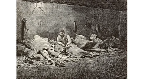 Getty Images For much of human history, those who couldn't afford a bed had to sleep on straw or other dried vegetation (Credit: Getty Images)