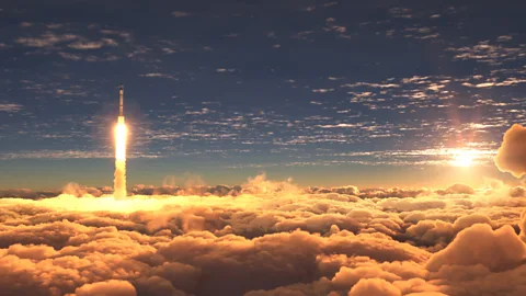 Alexyz3d/Getty Images Rocket launch through cloud (Credit: Alexyz3d/Getty Images)