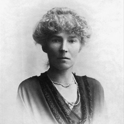 The explorer and archaeologist Gertrude Bell (1868-1926).