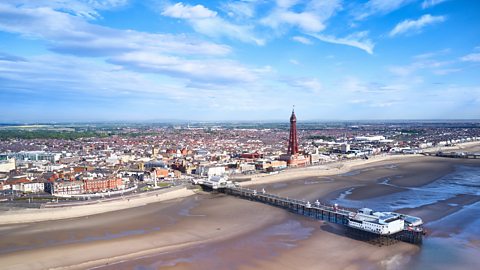 The North Pier and Blackpool Tower