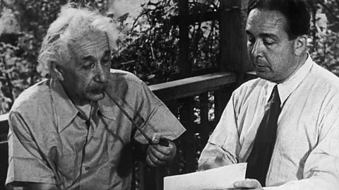 Alamy In 1939, Albert Einstein and Leo Szilard wrote to the US president warning of nuclear dangers (Credit: Alamy)