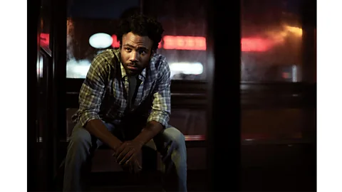 Alamy There is a quiet stoicism to Donald Glover's performance in the TV series Atlanta (Credit: Alamy)