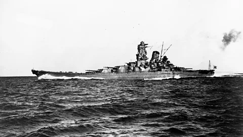 Getty Images The Japanese forces at Leyte Gulf included the Yamato, the biggest battleship ever built (Credit: Getty Images)