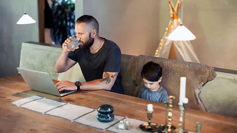 Getty Images Negative emotions can become deeply embedded into the working day, with detrimental effects for all types of caregivers (Credit: Getty Images)