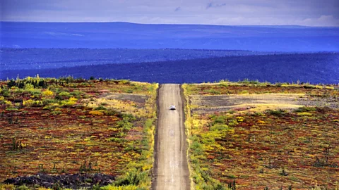 Pierre Longnus/Getty Images The Dempster is considered to be one of Canada's toughest drives (Credit: Pierre Longnus/Getty Images)