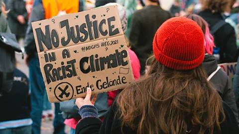 Ying Tang/NurPhoto/Getty Asad Rehman welcomes the new focus on intersectional climate action (Credit: Ying Tang/NurPhoto/Getty)
