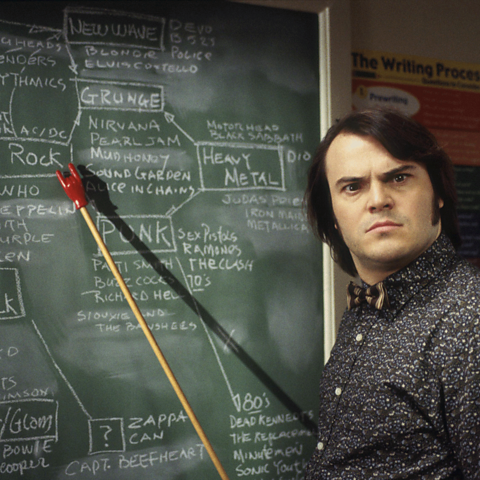 Jack Black as Dewey