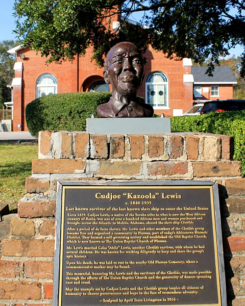 Zoey Goto Cudjoe Kazoola Lewis, one of the Clotilda survivors and founders of Africatown, died in 1935 (Credit: Zoey Goto)
