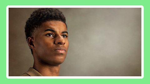 Footballer and campaigner Marcus Rashford