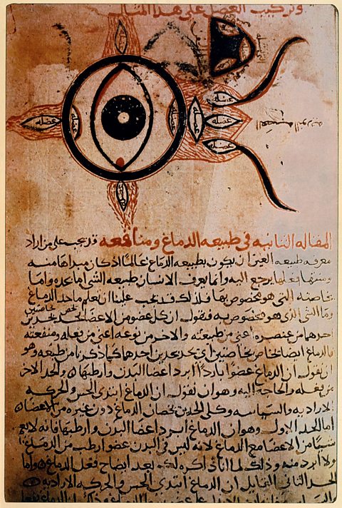 Early Islamic medical book about the human eye.