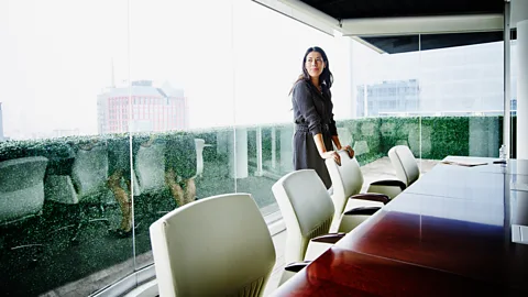 Getty Images Those promoted to leadership in difficult times risk higher levels of stress, burnout and derailed careers (Credit: Getty Images)