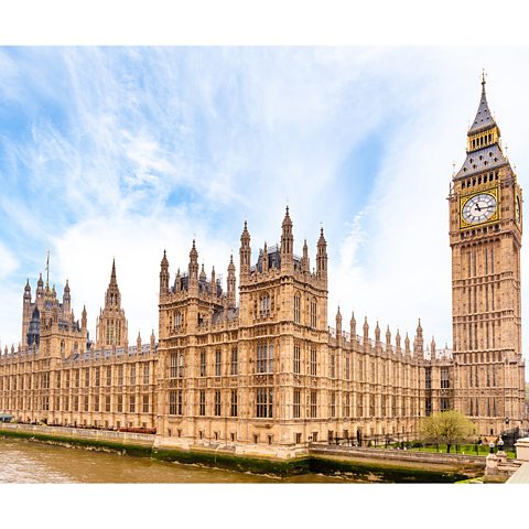 A picture of the houses of parliament 