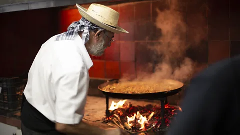Visit Valencia At Tony Montoliu's restaurant, diners can pick their own produce for him to cook (Credit: Visit Valencia)