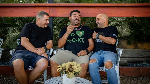 Bacoa/Rafael N Ruíz Mederos Chefs René Marichal, Xavier Pacheco and Raúl Correa opened Bacoa in 2019 (Credit: Bacoa/Rafael N Ruíz Mederos)