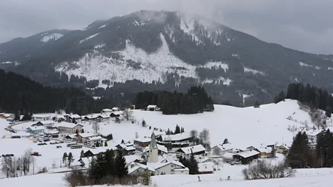 Mike MacEacheran To get to the rest of Austria, villagers must drive through Bavaria (Credit: Mike MacEacheran)