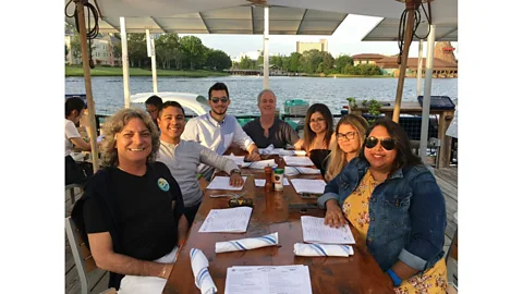 Jon Cooper Rob and Jon Cooper, and their grown children. Christopher, who was a baby in the Love Makes a Family photo, is getting married later this year (Credit: Jon Cooper)