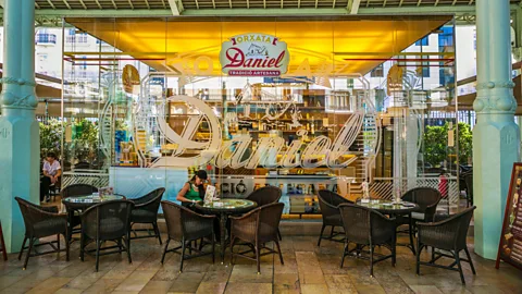 Agefotostock/Alamy Horchatería Daniel is one of Valencia's most famous horchata spots (Credit: Agefotostock/Alamy)