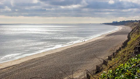 coastalrunner/Getty Images The thriving port town of Dunwich was lost to storms in the 13th Century