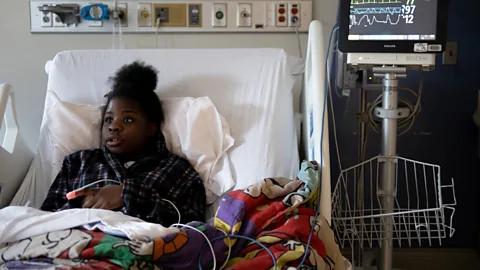 Reuters/Hannah Beier Omicron has led to an increase in hospital admissions among children and adolescents in many parts of the world (Credit: Reuters/Hannah Beier)