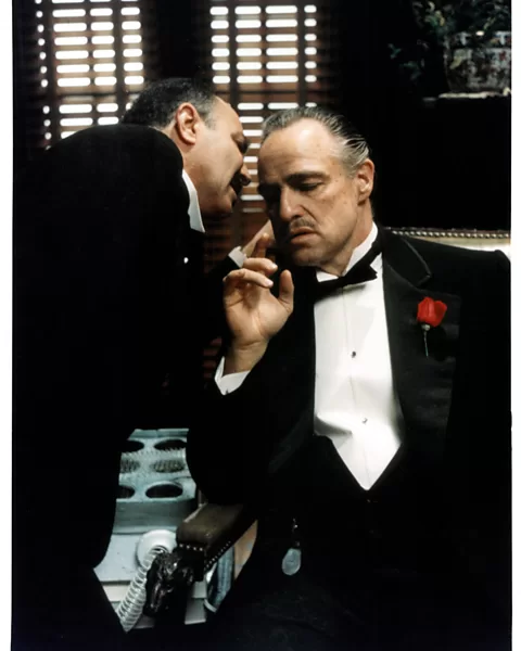 Getty Images Even people who aren't familiar with The Godfather can recognise Marlon Brando's weary, wheezy Mafia boss, Vito Corleone (Credit: Getty Images)