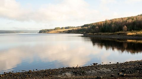 Kielder reservoir.