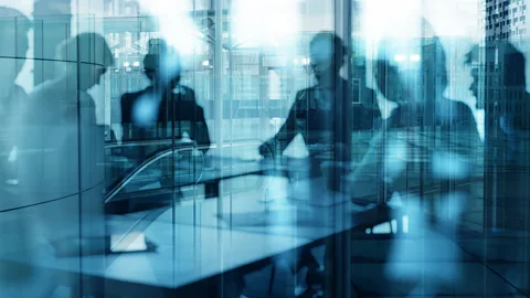 Getty Images The colleagues we once saw around the office now feel like they don't even work with us (Credit: Getty Images)