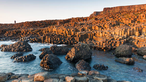 Giant's Causeway in Northern Ireland. 