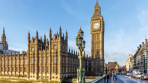 The Palace of Westminster, including the Elizabeth Tower which holds Big Ben