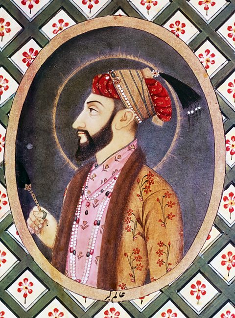 A portrait of the Mughal emperor Aurangzeb
