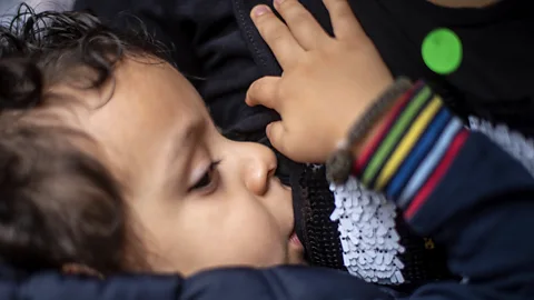 Pedro Pardo/AFP/Getty Images For some babies, releasing the tongue can help with breastfeeding. But not all feeding problems are caused by tongue-tie (Credit: Pedro Pardo/AFP/Getty Images)