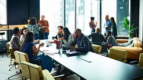 Getty Some workers may find the office environment very stressful, particularly younger people who began their roles remotely (Credit: Getty)