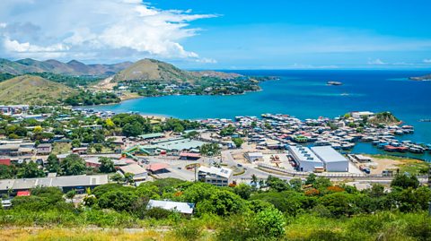 Koki in Port Moresby, Papua New Guinea.