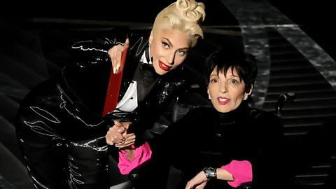 Getty Images Lady Gaga and Liza Minnelli's sweet moment together presenting best picture was one of the night's highlights (Credit: Getty Images)