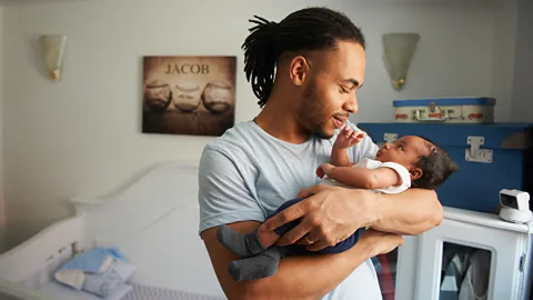 Getty Images Warm, responsive caregiving has been associated with a range of benefits for babies and children, including more secure attachment (Credit: Getty Images)