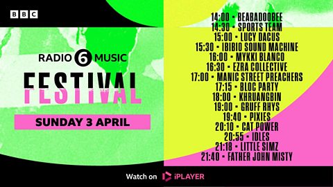 BBC Radio 6 Music - 6 Music Festival - How To Stay Up To Date With The ...