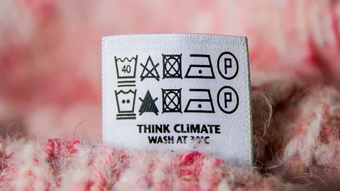 Getty Images It can be challenging to check the source of clothes made with mixed fibres (Credit: Getty Images)
