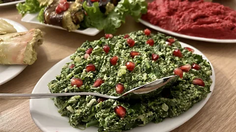 Sarah Freeman Pkhali can be made with practically any vegetable, making it the perfect leftover dish (Credit: Sarah Freeman)